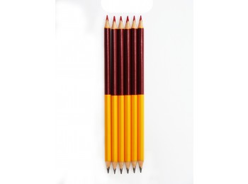 F-GP42-06_Double-Sided Checking Pencil (Red/Graphite)