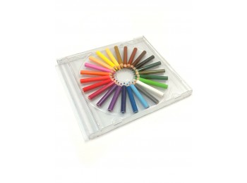 M-CP42-24_Mini Colored Pencils in CD Case
