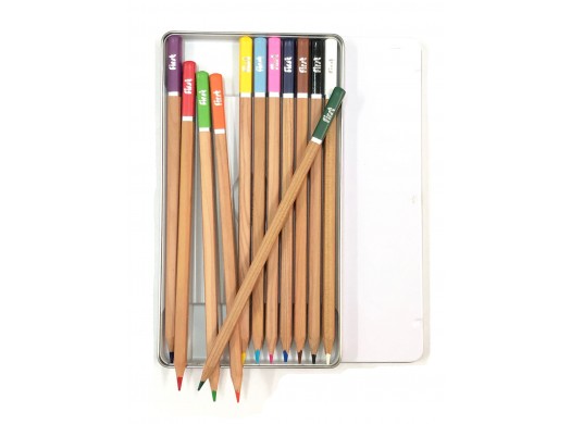 F-CP50-12_Square Shaped Colored Pencil