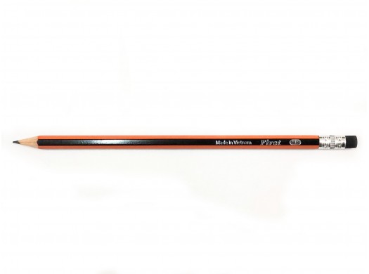 F-GP25_Striped Pencil w/Eraser