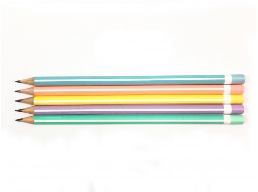 F-GP38_Assorted Colors Striped Pencil