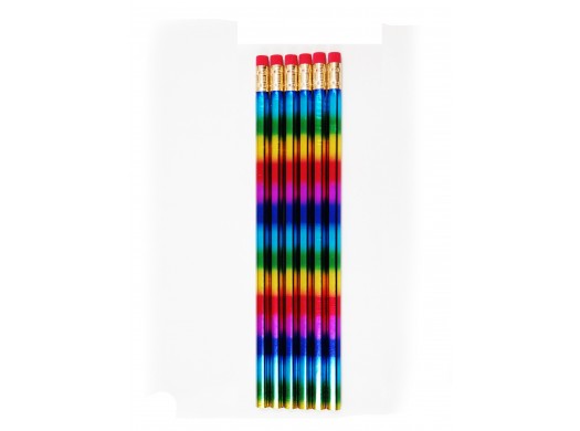 F-GP39_Rainbow Metallic Foil Pencil