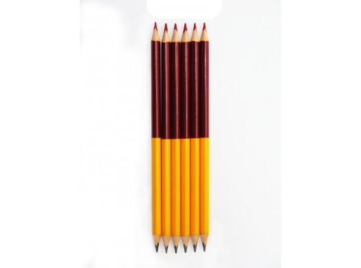 F-GP42-06_Double-Sided Checking Pencil (Red/Graphite)
