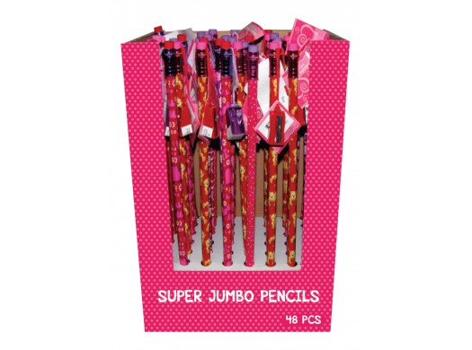 S-GP12_Jumbo Pencil With Pencil Sharpener